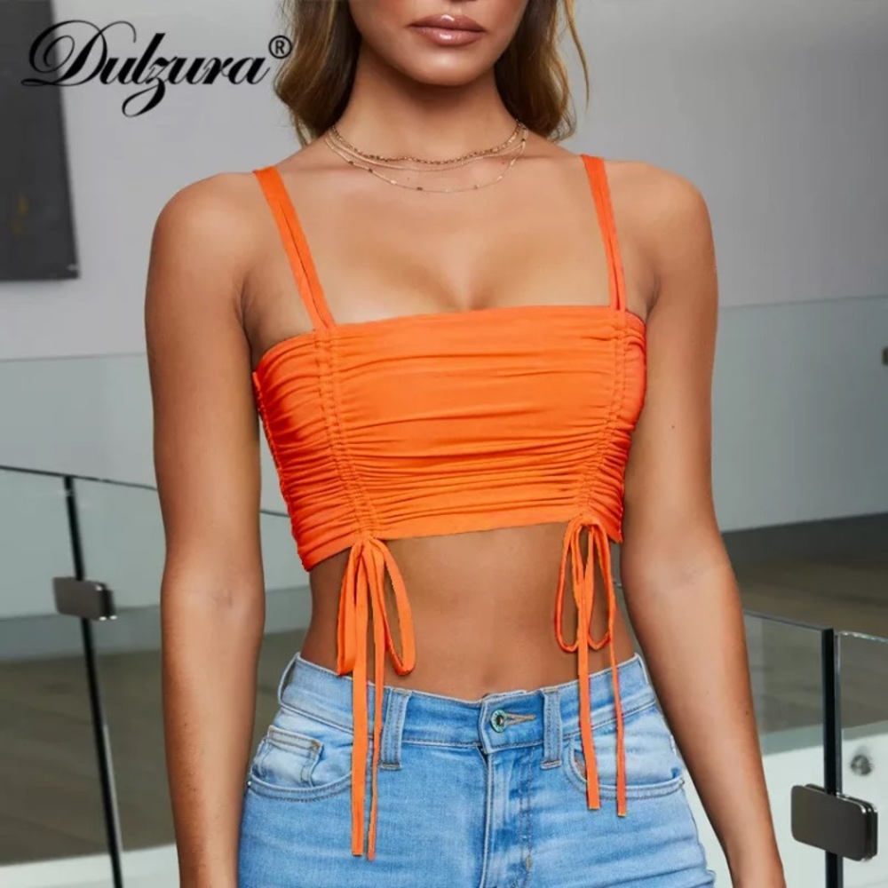 Orange Crop Top🍊🧡